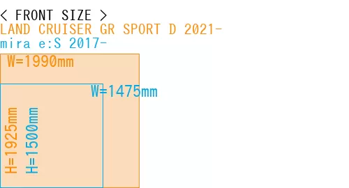 #LAND CRUISER GR SPORT D 2021- + mira e:S 2017-